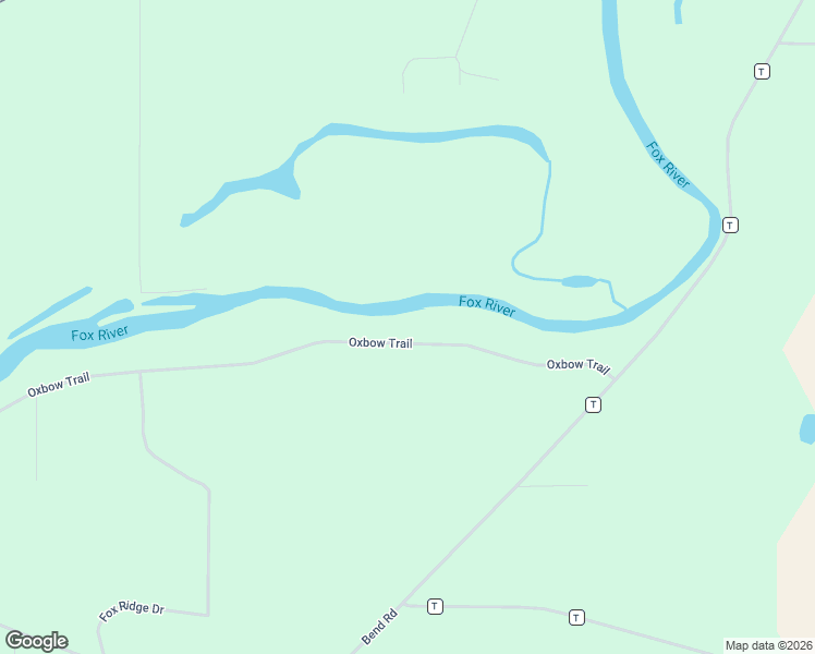 map of restaurants, bars, coffee shops, grocery stores, and more near W5298 Oxbow Trail in Princeton