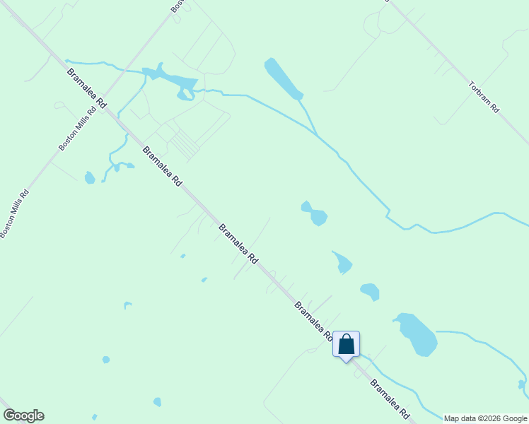 map of restaurants, bars, coffee shops, grocery stores, and more near 14686 Bramalea Road in Caledon East