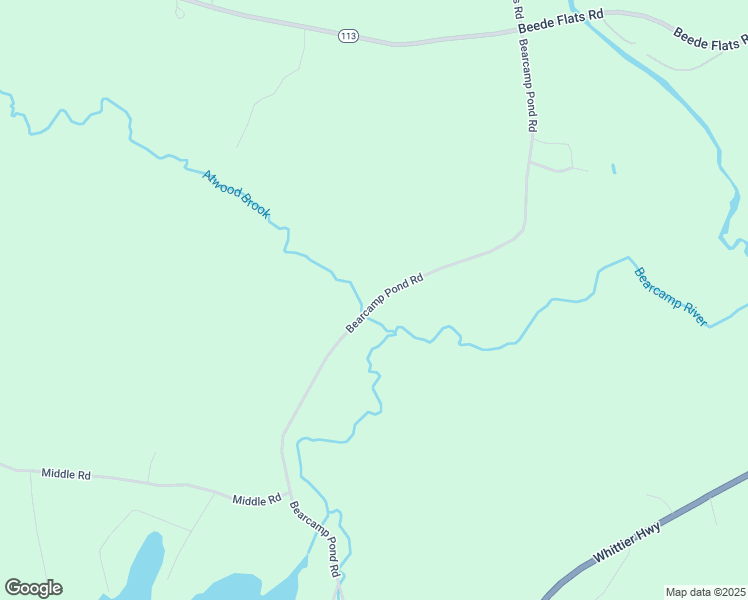 map of restaurants, bars, coffee shops, grocery stores, and more near 205 Bearcamp Pond Road in Sandwich