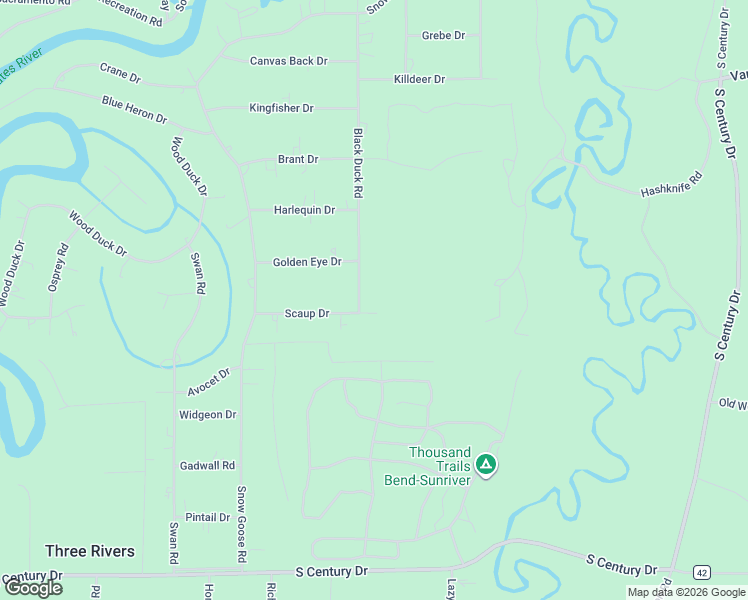 map of restaurants, bars, coffee shops, grocery stores, and more near 55836 Black Duck Road in Bend