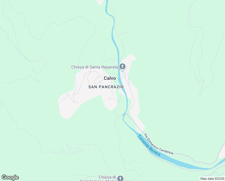 map of restaurants, bars, coffee shops, grocery stores, and more near 1 Via Grammondo in Calvo