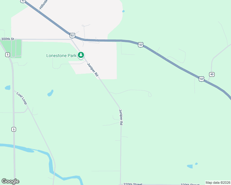 map of restaurants, bars, coffee shops, grocery stores, and more near 32592 Juniper Road in Chatfield