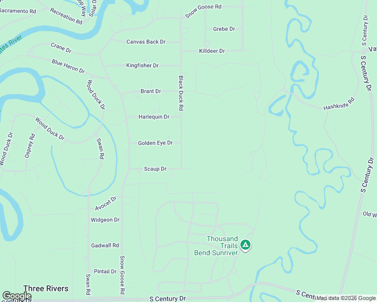 map of restaurants, bars, coffee shops, grocery stores, and more near 55836 Black Duck Road in Bend