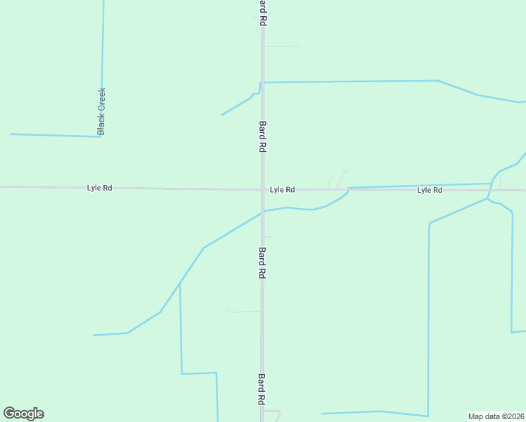 map of restaurants, bars, coffee shops, grocery stores, and more near 5532 Bard Road in Coleman