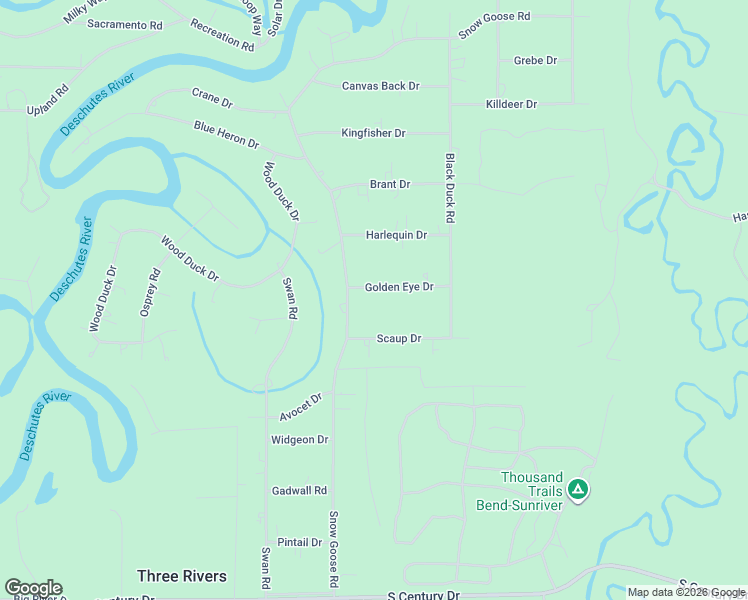 map of restaurants, bars, coffee shops, grocery stores, and more near 17297 Golden Eye Drive in Bend