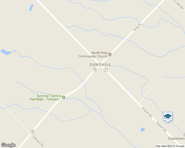map of restaurants, bars, coffee shops, grocery stores, and more near 5945 King Street in Caledon