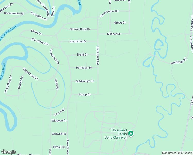 map of restaurants, bars, coffee shops, grocery stores, and more near 17399 Harlequin Drive in Bend