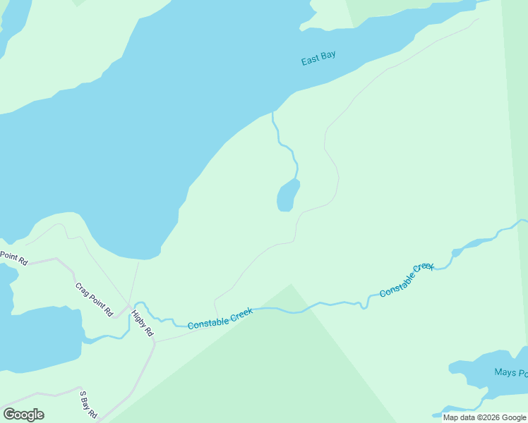 map of restaurants, bars, coffee shops, grocery stores, and more near 207 Judson Road in Eagle Bay