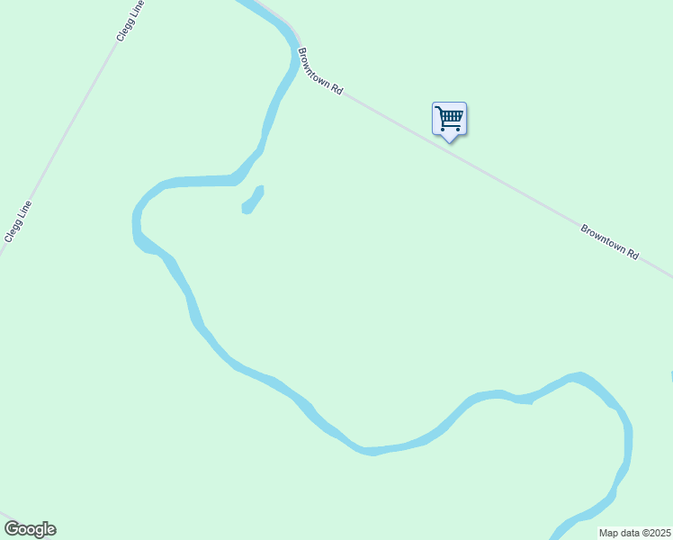 map of restaurants, bars, coffee shops, grocery stores, and more near 40851 Browntown Road in Wingham