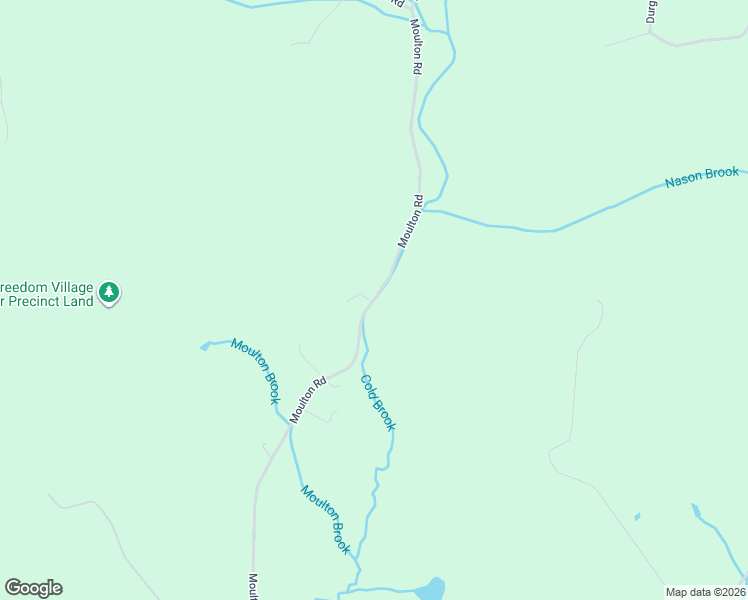 map of restaurants, bars, coffee shops, grocery stores, and more near 273 Moulton Road in Freedom