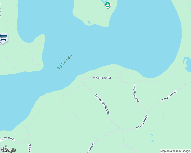 map of restaurants, bars, coffee shops, grocery stores, and more near 7122 West Carriage Road in Baldwin