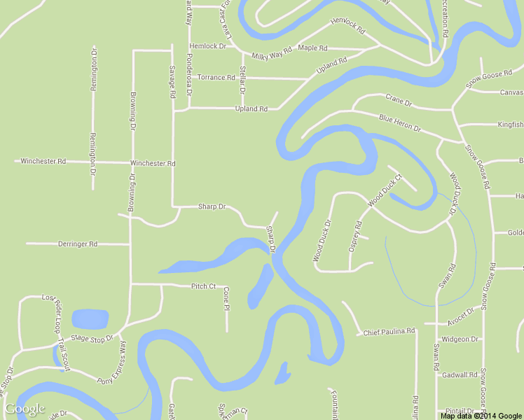 map of restaurants, bars, coffee shops, grocery stores, and more near 55893 Sharp Place in Bend