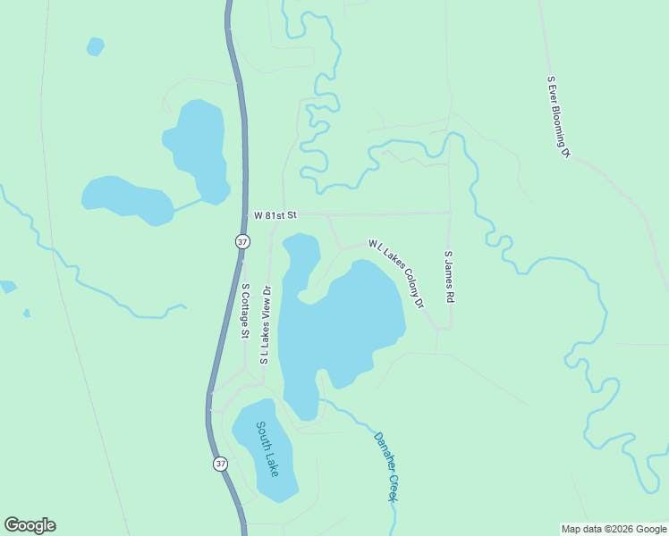 map of restaurants, bars, coffee shops, grocery stores, and more near 10802 South Pleasant Point Drive in Baldwin