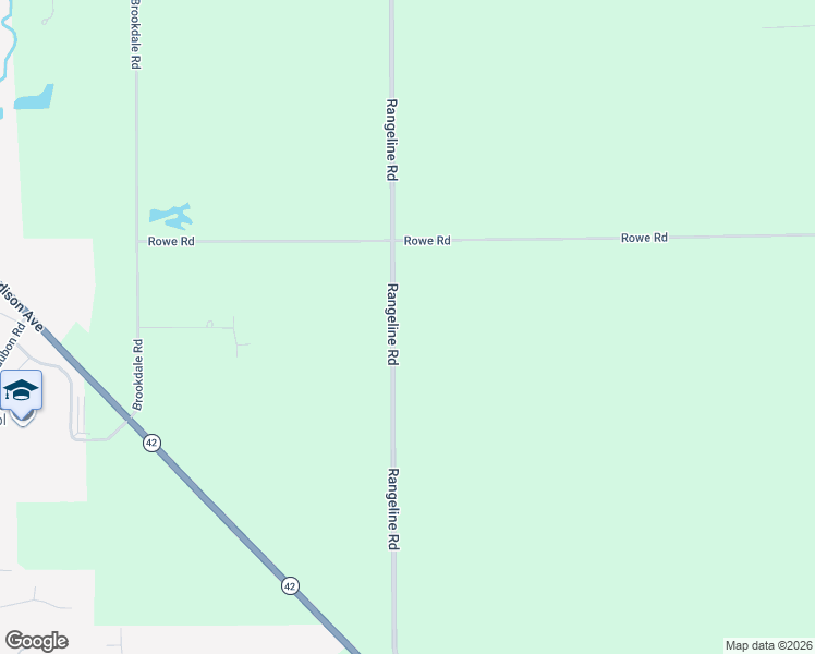 map of restaurants, bars, coffee shops, grocery stores, and more near N8023 Rangeline Road in Sheboygan