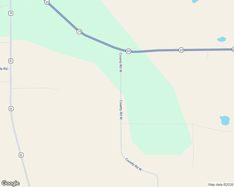 map of restaurants, bars, coffee shops, grocery stores, and more near N5583 County Road West in Princeton