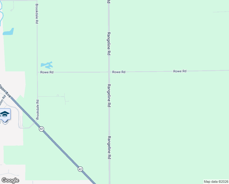 map of restaurants, bars, coffee shops, grocery stores, and more near N8023 Rangeline Road in Sheboygan