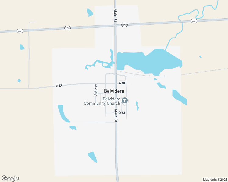 map of restaurants, bars, coffee shops, grocery stores, and more near in Belvidere