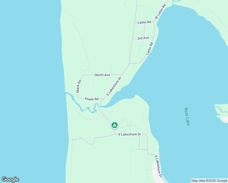 map of restaurants, bars, coffee shops, grocery stores, and more near 6900 South Lakeshore Drive in Pentwater