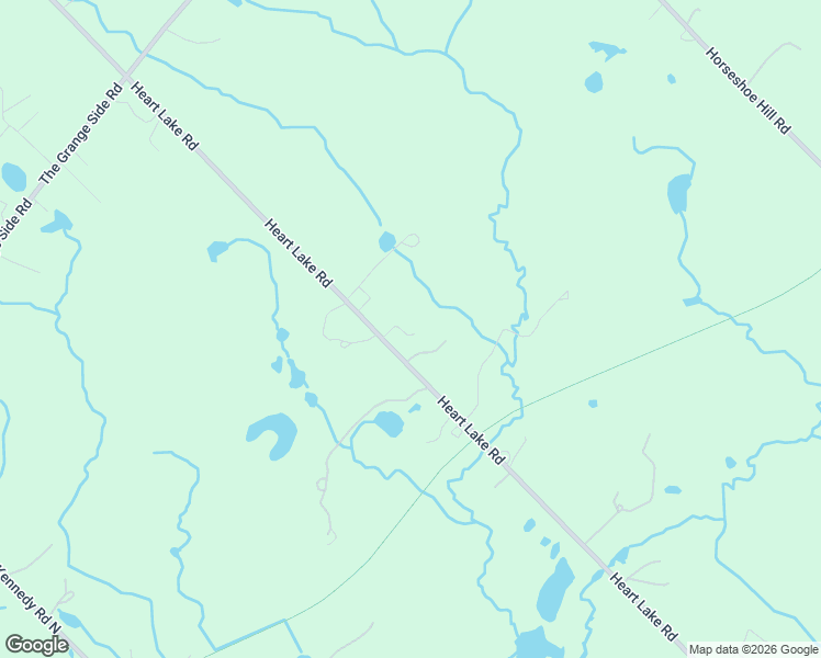 map of restaurants, bars, coffee shops, grocery stores, and more near 16029 Heart Lake Road in Caledon Village
