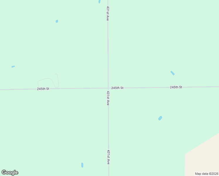 map of restaurants, bars, coffee shops, grocery stores, and more near 43100 245th Street in Spencer