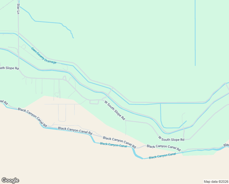 map of restaurants, bars, coffee shops, grocery stores, and more near 2600 West South Slope Road in Emmett