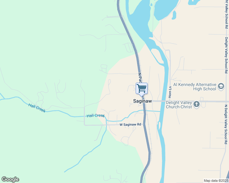 map of restaurants, bars, coffee shops, grocery stores, and more near 32611 West Saginaw Road in Cottage Grove