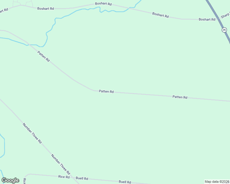 map of restaurants, bars, coffee shops, grocery stores, and more near Patten Road in Lewis County