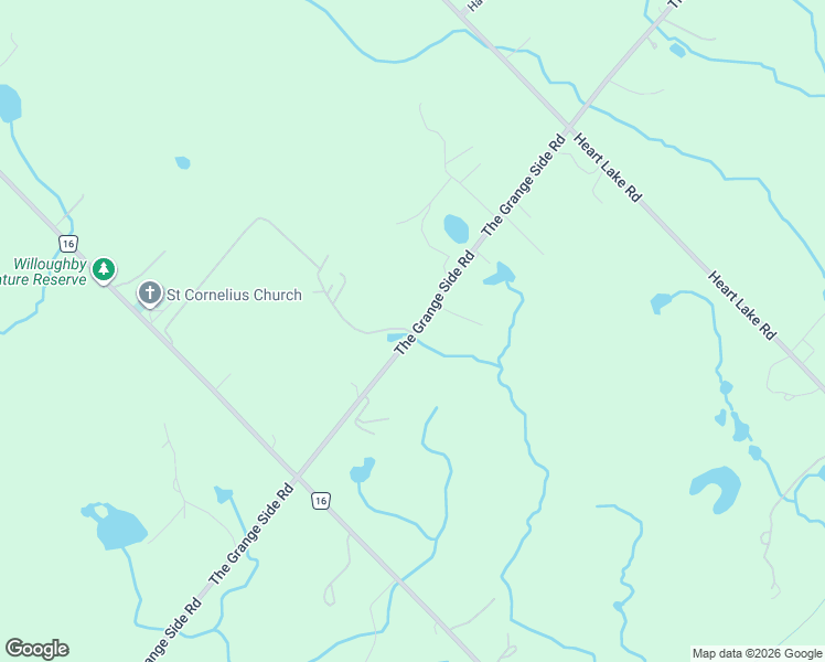 map of restaurants, bars, coffee shops, grocery stores, and more near 3722 The Grange Side Road in Caledon