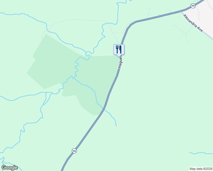 map of restaurants, bars, coffee shops, grocery stores, and more near 609 New York 9N in Ticonderoga