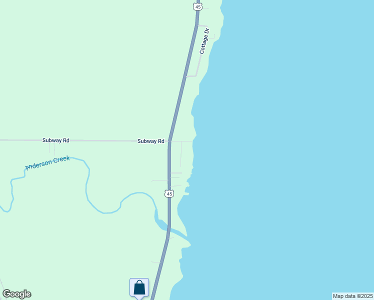 map of restaurants, bars, coffee shops, grocery stores, and more near N8089 Cottage Lane in Fond du Lac