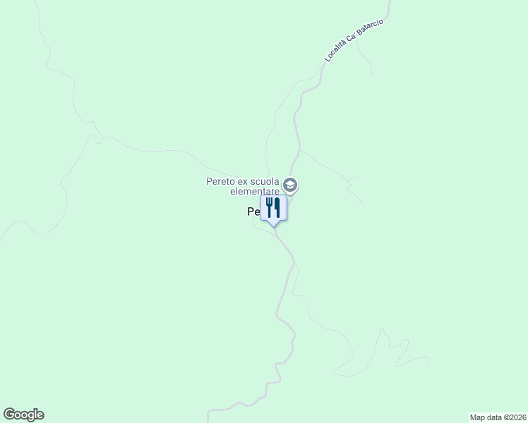 map of restaurants, bars, coffee shops, grocery stores, and more near in Pereto