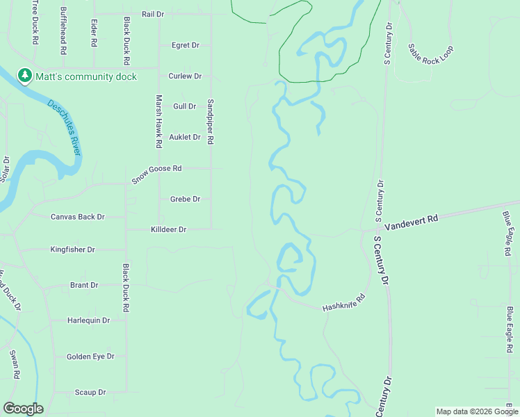 map of restaurants, bars, coffee shops, grocery stores, and more near 55875 Hashknife Road in Bend