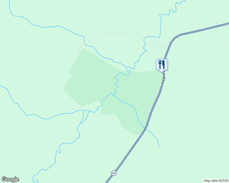 map of restaurants, bars, coffee shops, grocery stores, and more near 609 New York 9N in Ticonderoga