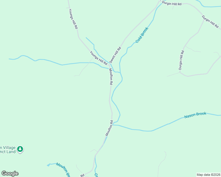 map of restaurants, bars, coffee shops, grocery stores, and more near 273-389 Moulton Road in Freedom