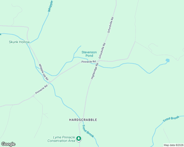 map of restaurants, bars, coffee shops, grocery stores, and more near Highbridge Road in Lyme