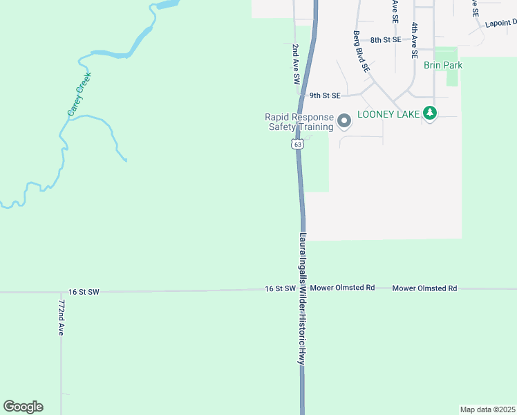map of restaurants, bars, coffee shops, grocery stores, and more near 1345 US Highway 63 in Stewartville