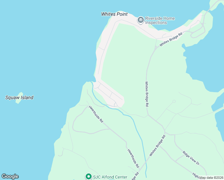 map of restaurants, bars, coffee shops, grocery stores, and more near 57 Sand Beach Road in Standish