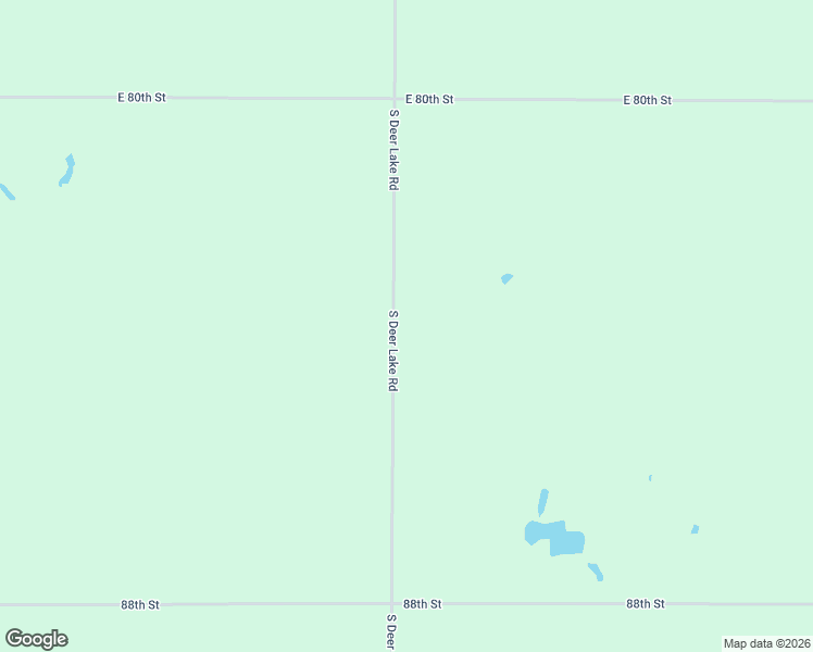 map of restaurants, bars, coffee shops, grocery stores, and more near 10477 South Deer Lake Road in Reed City