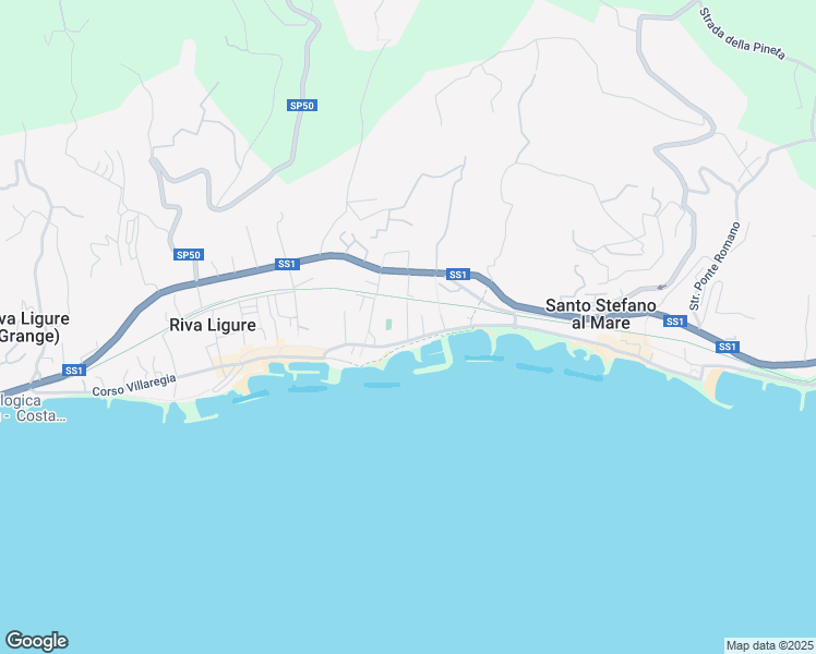 map of restaurants, bars, coffee shops, grocery stores, and more near in Provincia di Imperia