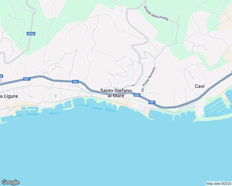 map of restaurants, bars, coffee shops, grocery stores, and more near in Santo Stefano al Mare