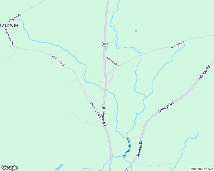 map of restaurants, bars, coffee shops, grocery stores, and more near 315 Bridgton Road in Baldwin