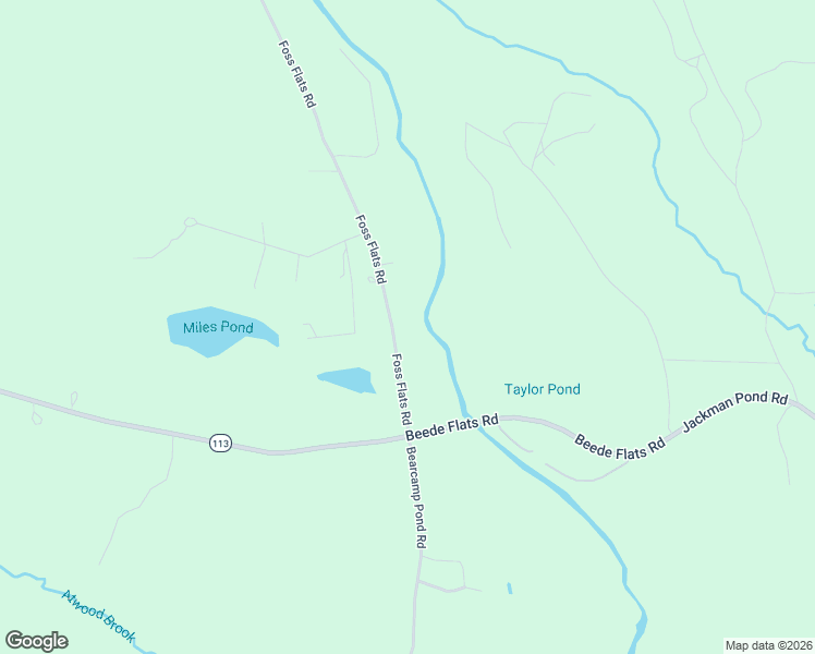 map of restaurants, bars, coffee shops, grocery stores, and more near 106 Foss Flats Road in Sandwich