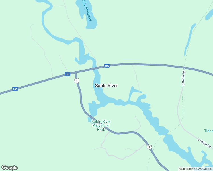 map of restaurants, bars, coffee shops, grocery stores, and more near Highway 3 in Region of Queens Municipality