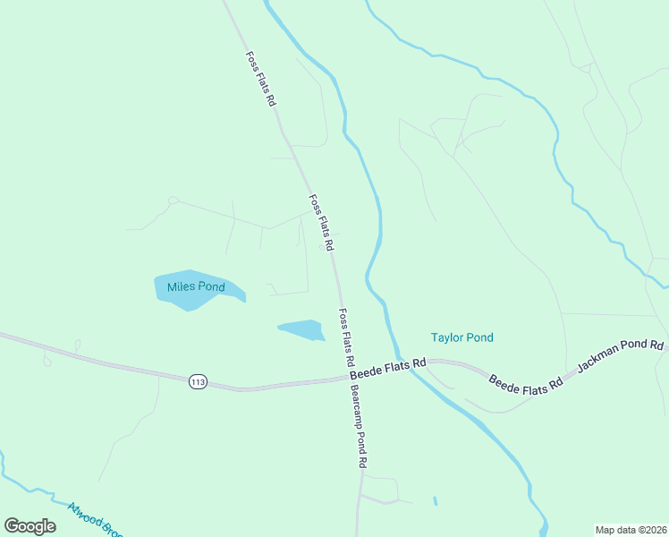 map of restaurants, bars, coffee shops, grocery stores, and more near 106 Foss Flats Road in Sandwich