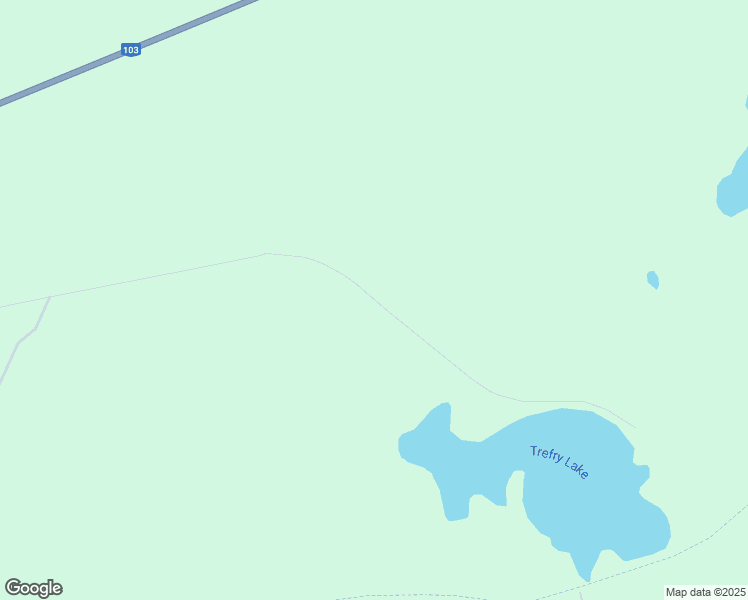 map of restaurants, bars, coffee shops, grocery stores, and more near Trefry Lake Road in Yarmouth