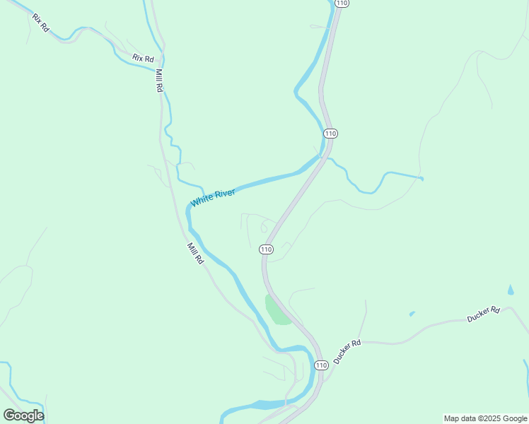 map of restaurants, bars, coffee shops, grocery stores, and more near 1313 Vermont 110 in Royalton