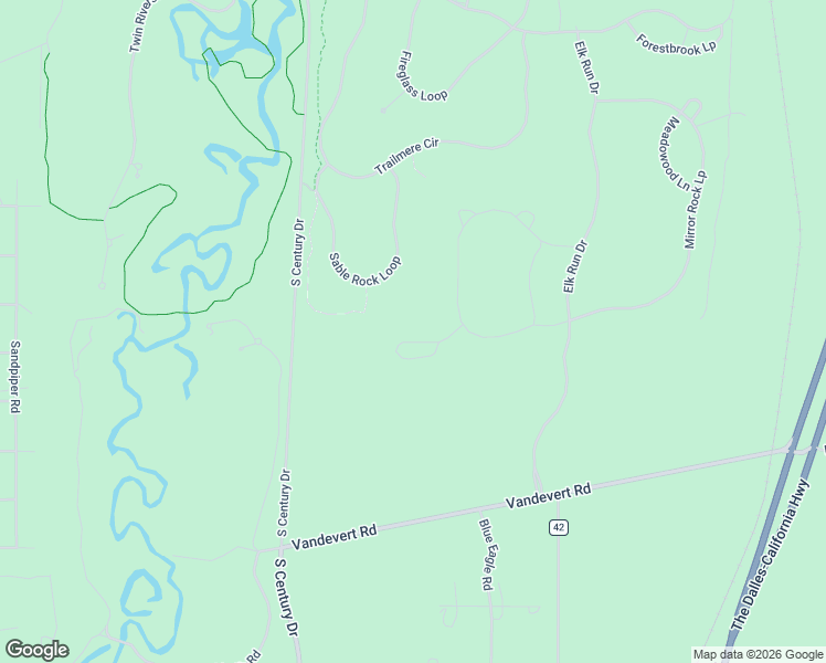 map of restaurants, bars, coffee shops, grocery stores, and more near 56215 Sable Rock Loop in Bend