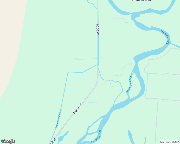 map of restaurants, bars, coffee shops, grocery stores, and more near 1111 Plano Road in Rexburg