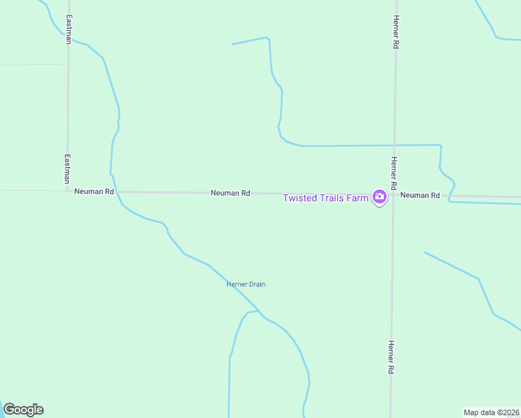 map of restaurants, bars, coffee shops, grocery stores, and more near 3284-3298 Neuman Road in Rhodes