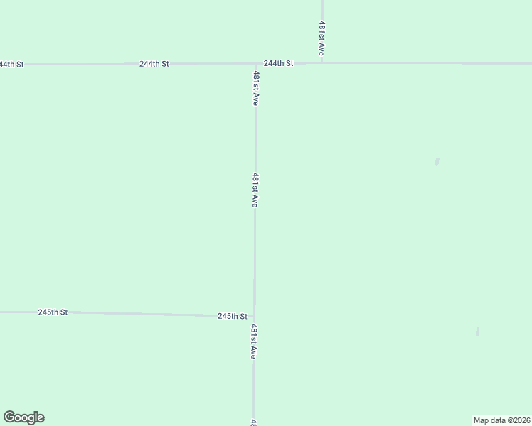 map of restaurants, bars, coffee shops, grocery stores, and more near 24450 481st Avenue in Dell Rapids